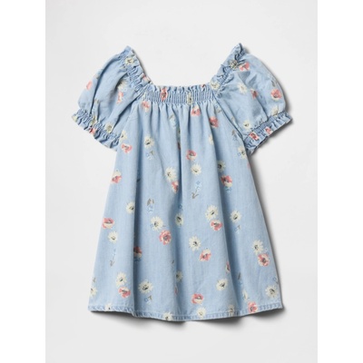GAP Baby džínsové šaty Modrá
