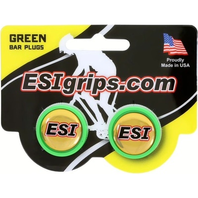 Esi Grips Bar Plugs, koncovky - Green