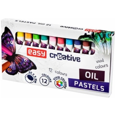 Easy olejové pastely 12 ks creative