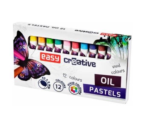 Easy olejové pastely 12 ks creative