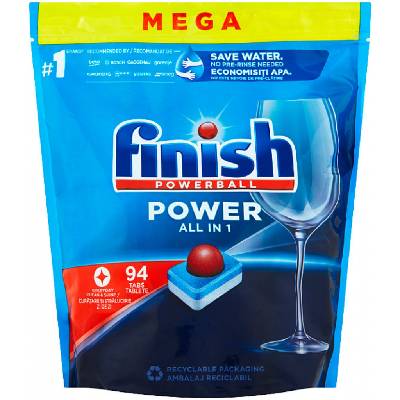 Finish Power All in 1 tablety do myčky nádobí 94 ks 1504 g – Zboží Dáma