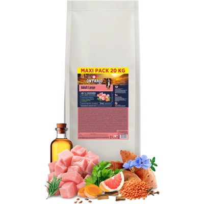 Ontario Adult Large Chicken & Sweet Potatoes 20 kg