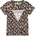 GUESS Тениска с леопардов десен за мини момиче с розово лого Guess