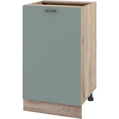 ИРИМ Долен кухненски шкаф Сити АРФ-Олив мат-11-43 50 см