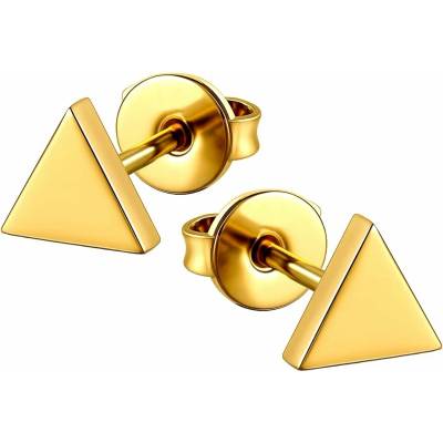 Zlaton Náušnice žluté zlato trojúhelníkové pecky 1.35g 001102209223
