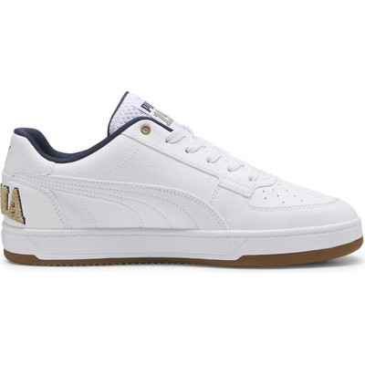 Puma caven retro club biela tmavo modrá zlatá hnedá