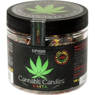 Euphoria Rasta konopné bonbóny 140 g