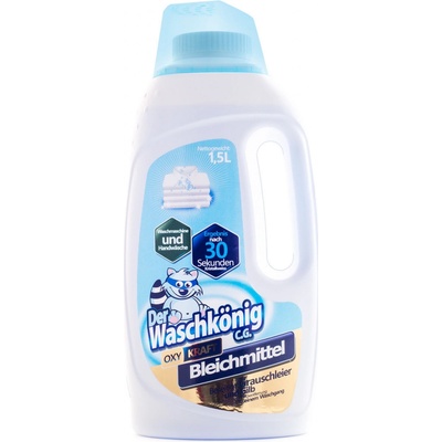 Waschkönig Oxy Kraft White tekutý odstraňovač škvŕn 1500 ml