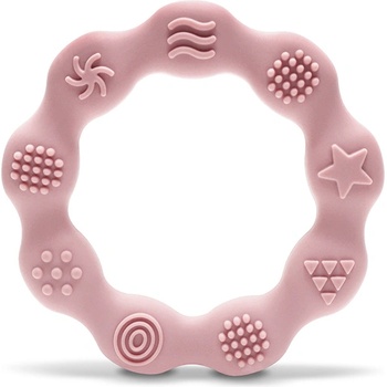 Lorelli Premium СИЛИКОНОВА ГРИЗАЛКА РИНГ natural deep pink (10210920002)