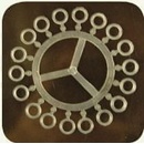 Extra Carp krúžky bait elastic bands 8,5mm Číra