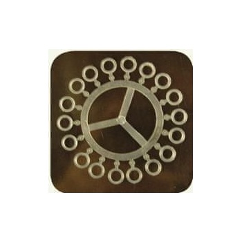 Extra Carp krúžky bait elastic bands 8,5mm Číra