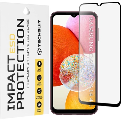 Techsuit Протектор за Samsung Galaxy A14 4G / A14 5G - ESD Glass - черен