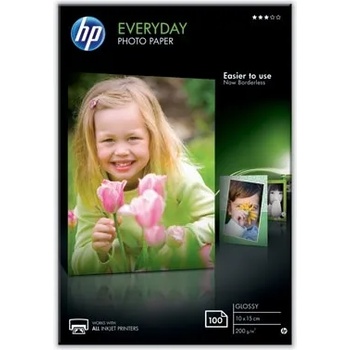Image 1 of HP Everyday Glossy Photo Paper-100 sht-10 x 15 cm
