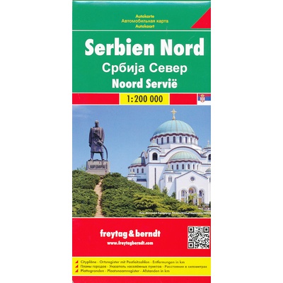 Mapa Srbsko Sever