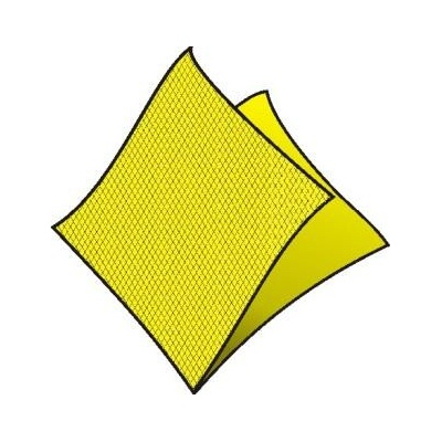 DekoStar Servítky 1V 4f 40ks žlté 40x40cm