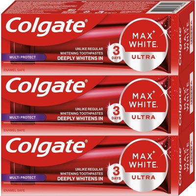 Colgate Max White Ultra Protect 3 × 50 ml