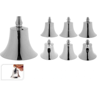 Alteco Zvonek kovový 60x115 mm stříbrný – Zbozi.Blesk.cz