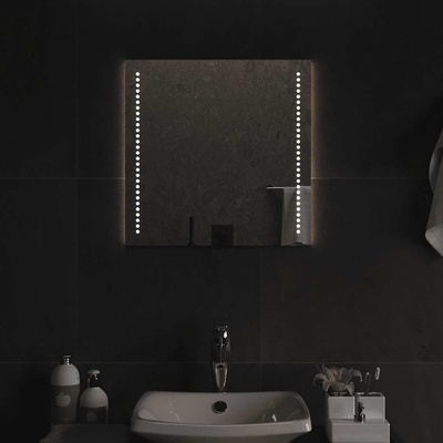 vidaXL LED огледало за баня, 50x50 см (151720)