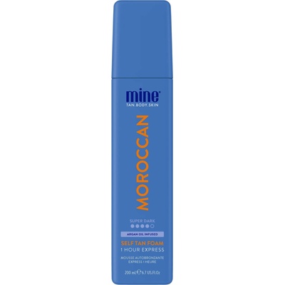 MineTan Samoopalovací pěna Moroccan Super Dark 200 ml