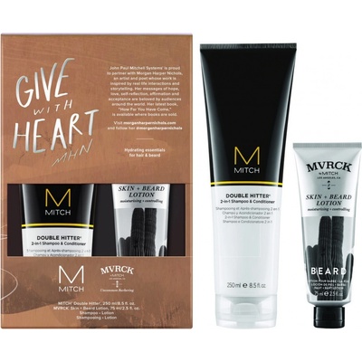 Paul Mitchell Mvrck Wash and Shave šampon 2v1 250 ml + pleťový krém 75 ml darčeková sada