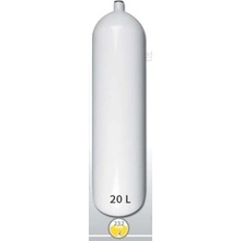 Eurocylinder Lahev ocelová 20 L průměr 204 mm 230 Bar