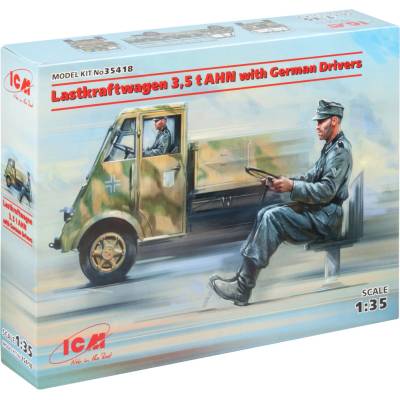 ICM Lastkraftwagen 3,5t AHN w.German Drivers Limited 1:35
