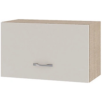 ИРИМ Горен шкаф с хоризонтална врата Сити МС-15 мока / сатен 60 см