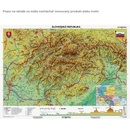 Mapa Slovensko-geografická B1 formát