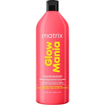 Matrix Glow Mania šampon pro ochranu a zářivý lesk matných barvených vlasů 1000 ml