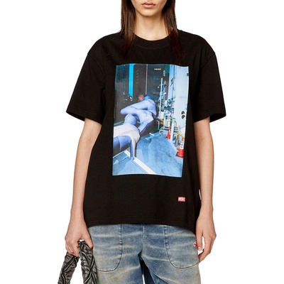 Diesel tričko T-BONTY-L2 T-SHIRT čierna