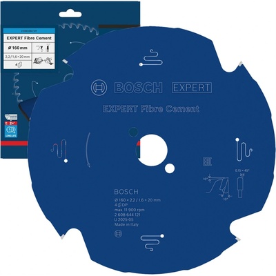 BOSCH Pilový kotouč Expert for Fiber Cement ø 160 / 20 mm