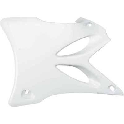 UFO kryty chladiče YAMAHA YZ 80 02, YZ 85 03-14, barva bílá