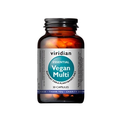 Viridian Vegan Multi 30 cps (Multivitamín pre vegánov)