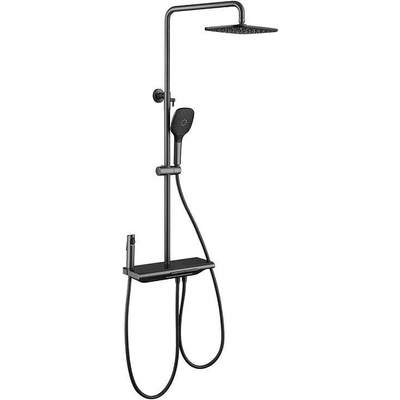 Inter Ceramic Душ система със смесител, пита, слушалка и шлаух ГЛОРИ ICT 6233GG, Inter Ceramic (6233GG)