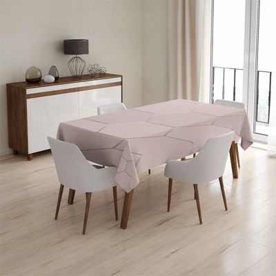 Sablio Ubrus Rose gold 130x130cm