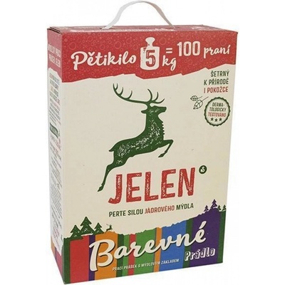 Jelen prací prací prášok na farebnú bielizeň 3 kg