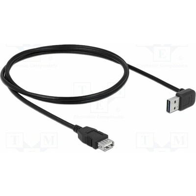 Delock 83547 USB 2.0 zlacený 1m černý
