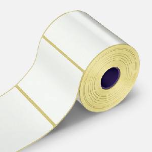 CDRmarket Самозалепващи се PP (полипропиленови) етикети, 100x150mm, 500бр. , за TTR, бели, ролка (PP100x150/0500)