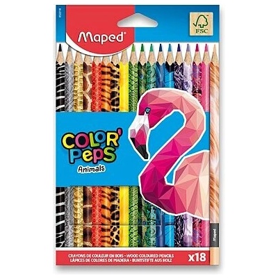 Maped Color´Peps Animals pastelky 18