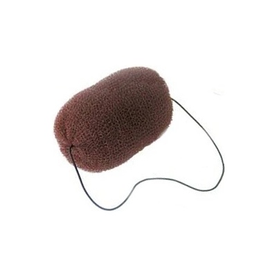 DUKO-EXIM DUKO Pomôcky Kadernícka vypchávka na drdoly s gumičkou 115x65mm - tmavá