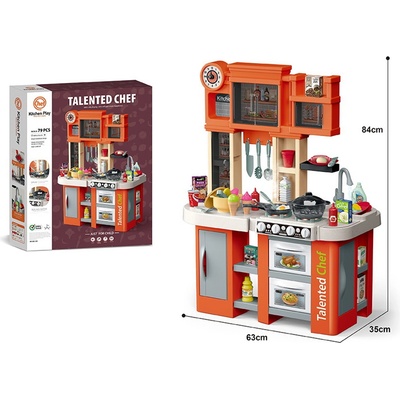 TOYS Дет. кухня със светлина, звук, вода, пара (dipk002422kl)
