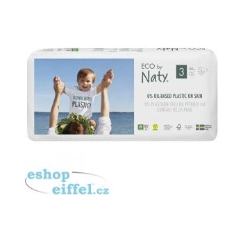 Naty Nature Babycare Plenky Midi 4 -9 kg 50 ks