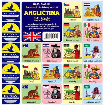 Najdi dvojici - Angličtina - 15. Svět