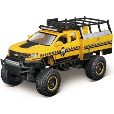 Maisto Rebels Chevrolet Colorado Work Truck 4x4 2017 žlutý 1:40