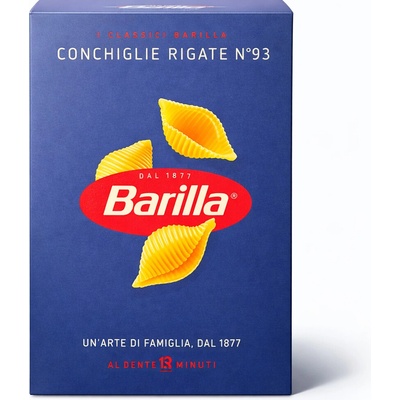 Barilla Conchiglie Rigate No.93 0,5 kg