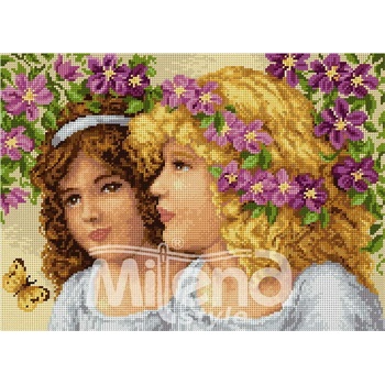 Milena Style Детски чар - гоблен със схема конци Ariadna 1: 4