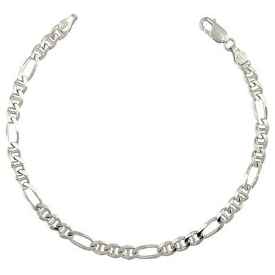 INFINITYSILVER Stříbrný pánský náramek FIGARO GUCCI 4 100912020