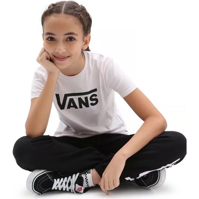 Vans Girls Flying V Crew Tee Orchid Ice