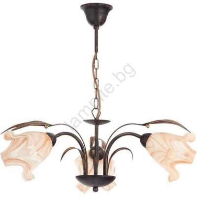 Alfa Пендел DUCATTI 3xE14/10W/230V бронзов (ALF14433)