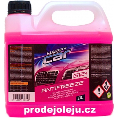 Happy Car Antifreeze G12+ 3 l